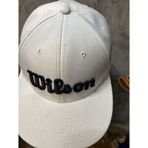 Wilson Golf‎ Adjustable Hat/Cap COLOR: White SIZE: Adj